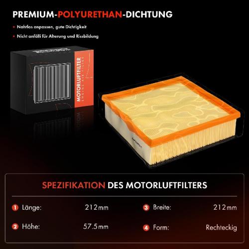 1x Luftfilter Filtereinsatz für VW Polo Transporter Audi 100 200 Seat Volvo Lada Bild 1x Luftfilter Filtereinsatz für VW Polo Transporter Audi 100 200 Seat Volvo Lada