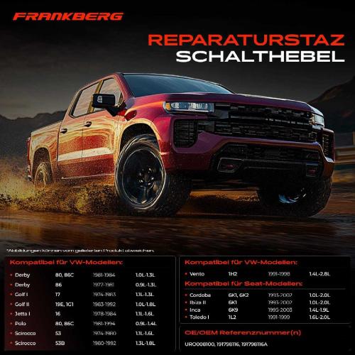 1x Reparaturstaz Schalthebel für VW Golf II Jetta I Polo Seat Cordoba Ibiza II Bild 1x Reparaturstaz Schalthebel für VW Golf II Jetta I Polo Seat Cordoba Ibiza II