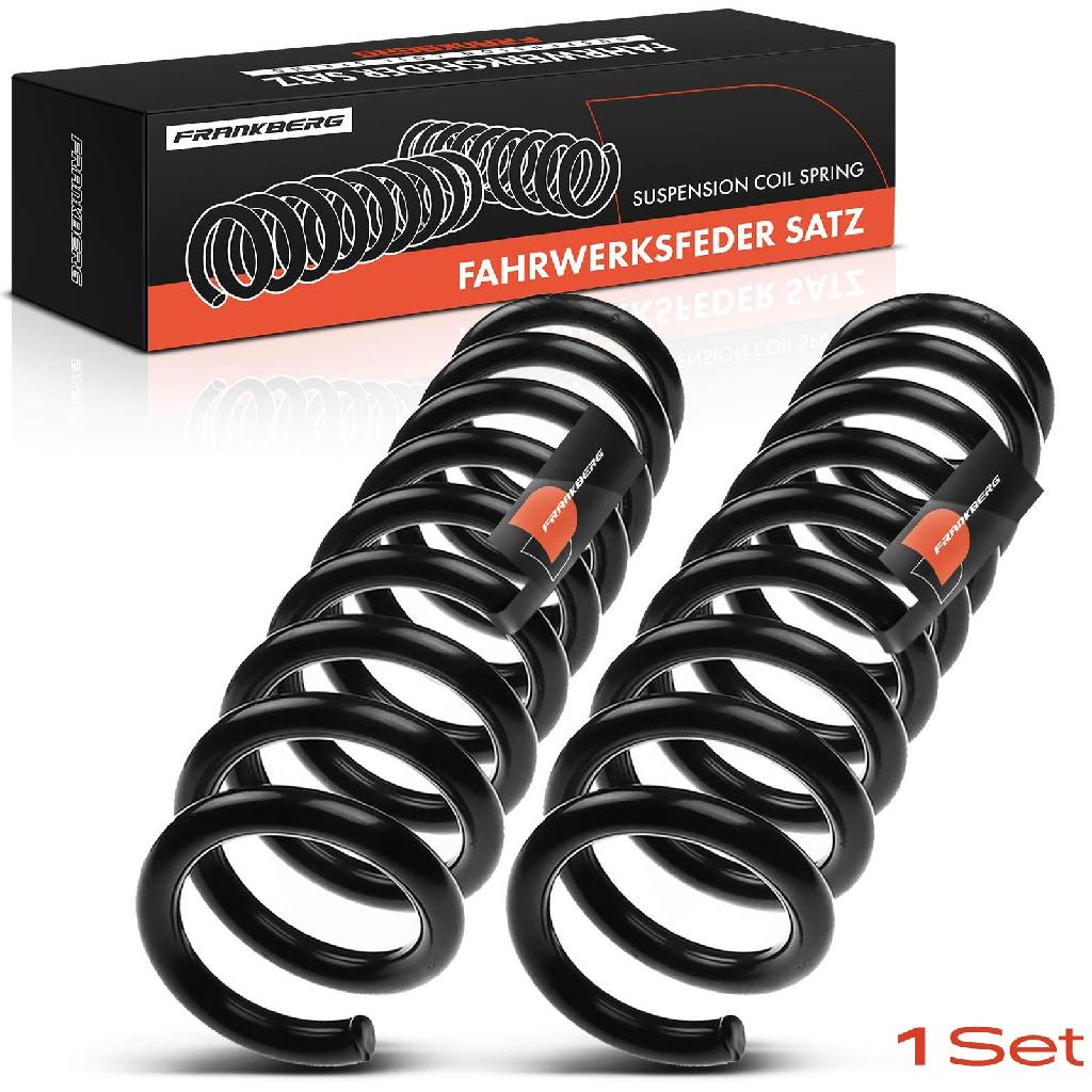 Frankberg 2x Fahrwerksfeder Hinterachse für Mercedes-Benz E-Klasse W210 2.8L 2.9L 3.0L 3.2L 1995-2002