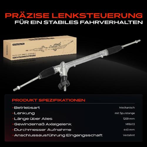 Frankberg 1x Lenkgetriebe Servolenkgetriebe für Audi A1 GBA GBH 35 TFSI Bj ab 2018 Bild Frankberg 1x Lenkgetriebe Servolenkgetriebe für Audi A1 GBA GBH 35 TFSI Bj ab 2018