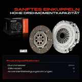 1x Kupplungssatz für Chevrolet Captiva C100 C140 Opel Antara L07 2.2L Bj ab 2010