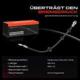 1x Bremsschlauch Bremsschläuche Vorderachse Links oder Rechts für Land Rover Range Rover III L322 LM Freelander LN L314