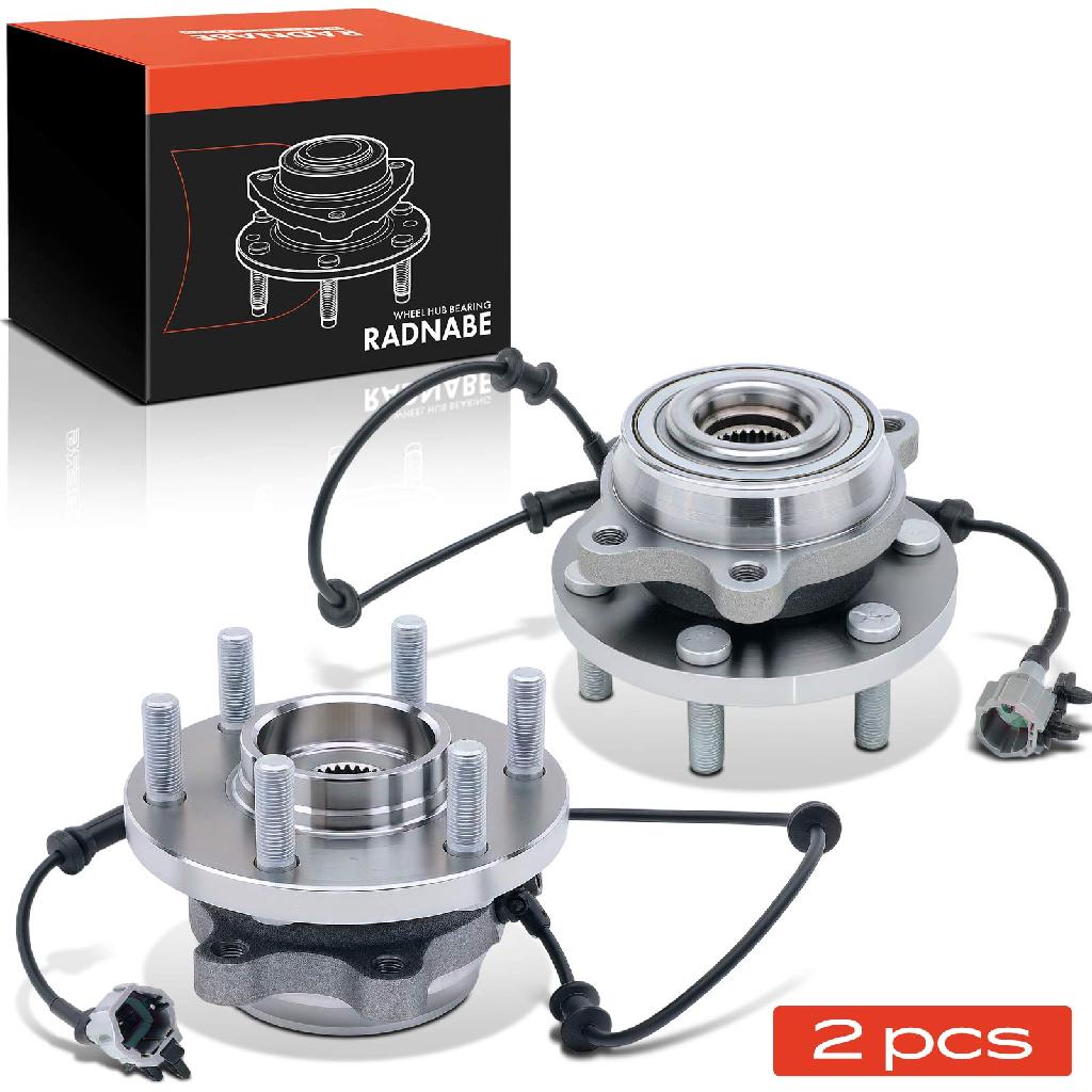 Frankberg 2x Radnabe Radlagersatz Vorderachse beidseitig für Nissan NP300 Navara Pathfinder III 2.5L 3.0L 4.0L Bj ab 2005