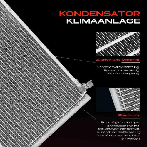 1x Kondensator Klimaanlage für Subaru Impreza GFC GC Impreza Station Wagon GF Coupe Bild 1x Kondensator Klimaanlage für Subaru Impreza GFC GC Impreza Station Wagon GF Coupe