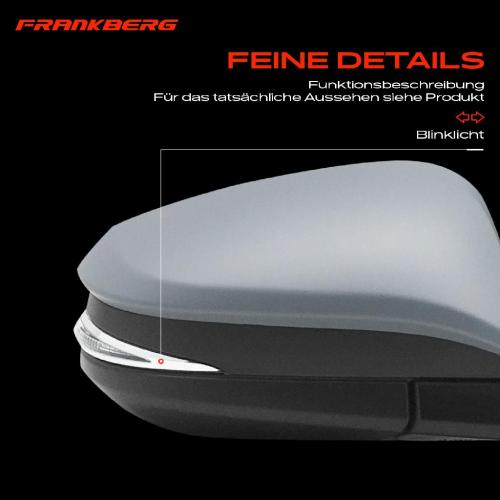 Frankberg 1x Außenspiegel Rechts für Toyota RAV 4 IV Van A4 2.0L 2.2L 2.5L 2012-2019 Bild Frankberg 1x Außenspiegel Rechts für Toyota RAV 4 IV Van A4 2.0L 2.2L 2.5L 2012-2019