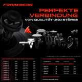 20x Befestigungsclips Stoßstange für Mitsubishi Eclipse Lancer Chrysler Sebring