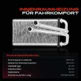 1x Wärmetauscher Innenraumheizung für Ford Focus IV HN HP 1.0L 1.5L 2018-2021