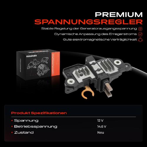 Frankberg 1x Lichtmaschinenregler Generatorregler für Opel Movano Combi Nissan Renault Clio 2 Bild Frankberg 1x Lichtmaschinenregler Generatorregler für Opel Movano Combi Nissan Renault Clio 2