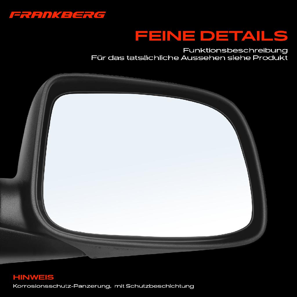 1x Außenspiegel Rechts für Isuzu D-Max I Pritsche TFR TFS 2.5L 3.0L 2002-2012