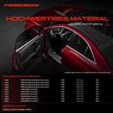 1x Türfeststeller Türfangband Türstopper Vorne für Opel Zafira/Zafira Family B Kasten