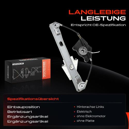 1x Fensterheber Hinten Links für Alfa Romeo 159 939 2005-2011 Bild 1x Fensterheber Hinten Links für Alfa Romeo 159 939 2005-2011