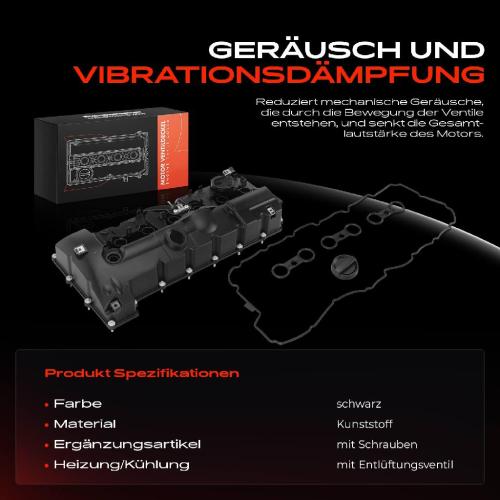 1x Ventildeckel Zylinderkopfhaube für BMW E90 E91 E60 E81 E87 X1 X3 Z4 N52 2.5L 3.0L Bild 1x Ventildeckel Zylinderkopfhaube für BMW E90 E91 E60 E81 E87 X1 X3 Z4 N52 2.5L 3.0L
