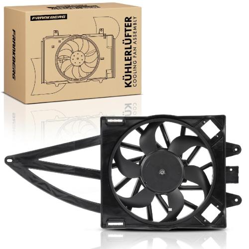 Frankberg 1x Motorkühller Einfachlüfter mit Kühlerlüfterrahmen Fiat Panda Kasten/Schrägheck 169 Bild Frankberg 1x Motorkühller Einfachlüfter mit Kühlerlüfterrahmen Fiat Panda Kasten/Schrägheck 169