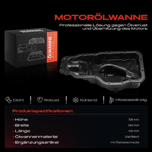 Frankberg 1x Ölwanne Motorölwanne für BMW 5er Touring E61 7er E65 E66 E67 Rolls-Royce Phantom VII RR1 Bild Frankberg 1x Ölwanne Motorölwanne für BMW 5er Touring E61 7er E65 E66 E67 Rolls-Royce Phantom VII RR1