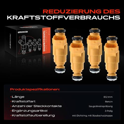 Frankberg 4x Einspritzventil Einspritzdüse für Hyundai i20 i30 KIA Cerato Venga Bild Frankberg 4x Einspritzventil Einspritzdüse für Hyundai i20 i30 KIA Cerato Venga