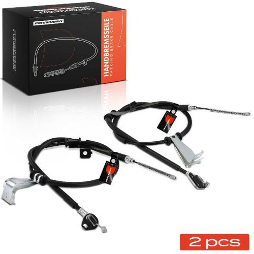 2x Seilzug Feststellbremse Hinterachse beidseitig für Hyundai i10 PA Schrägheck Bj ab 2008 1.0L 1.1L Bild 2x Seilzug Feststellbremse Hinterachse beidseitig für Hyundai i10 PA Schrägheck Bj ab 2008 1.0L 1.1L