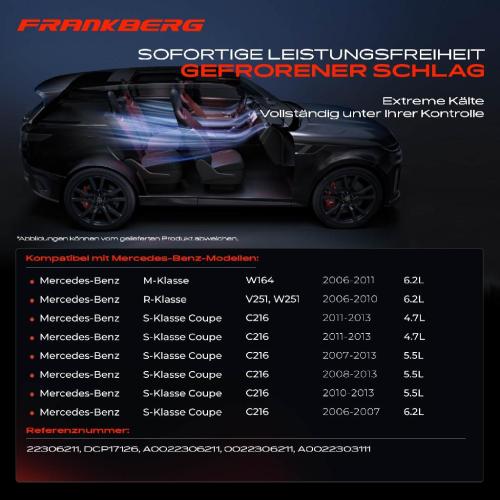 Frankberg 1x Klimakompressor für Mercedes-Benz W221 V221 V251 C216 W164 W251 Bild Frankberg 1x Klimakompressor für Mercedes-Benz W221 V221 V251 C216 W164 W251