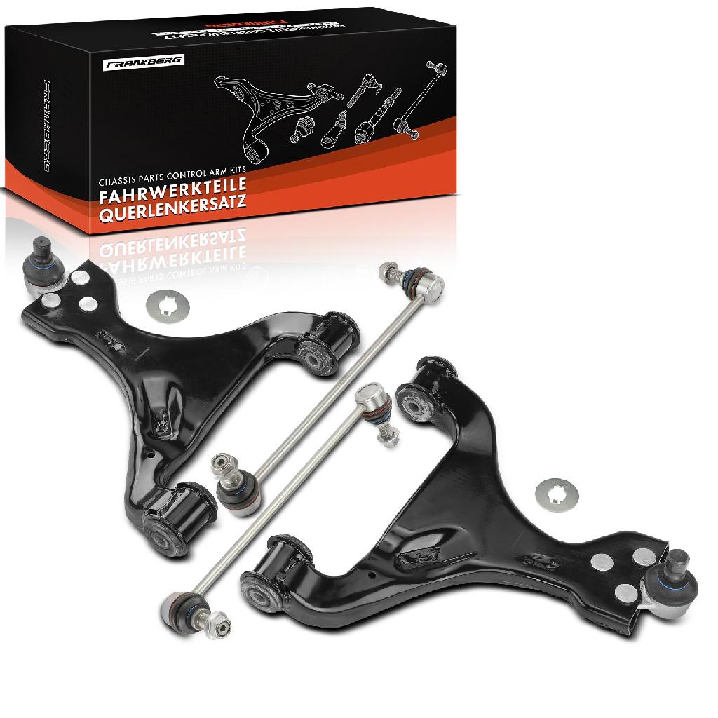 1x Querlenker Satz Vorderachse für Mercedes-Benz Vito/Mixto Kasten W639 3.2L 3.5L 3.7L 2003-2014