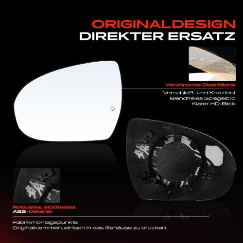 1x Spiegelglas Außenspiegel links für Hyundai Tucson Kasten/SUV TL TLE Bild 1x Spiegelglas Außenspiegel links für Hyundai Tucson Kasten/SUV TL TLE