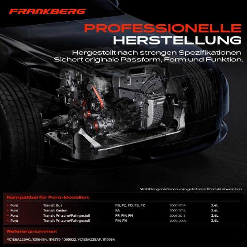 1x Spannrolle Riemenspanner für Ford Transit FD FA FM Bus Kasten 2.4L Bild 1x Spannrolle Riemenspanner für Ford Transit FD FA FM Bus Kasten 2.4L