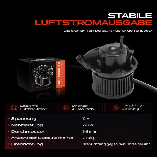 Frankberg 1x Gebläsemotor Innenraumgebläse für Mercedes-Benz Sprinter 2-T B901 B902 Bild Frankberg 1x Gebläsemotor Innenraumgebläse für Mercedes-Benz Sprinter 2-T B901 B902