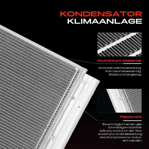 Frankberg 1x Kondensator Klimaanlage für Mercedes-Benz CLS C218 X218 W212 R231 Bild Frankberg 1x Kondensator Klimaanlage für Mercedes-Benz CLS C218 X218 W212 R231