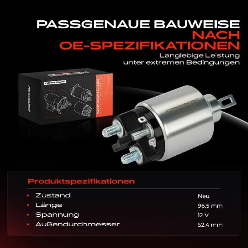 1x Magnetschalter Starter für Mercedes-Benz A-Klasse W169 B-Klasse W245 Vaneo 414 Bild 1x Magnetschalter Starter für Mercedes-Benz A-Klasse W169 B-Klasse W245 Vaneo 414