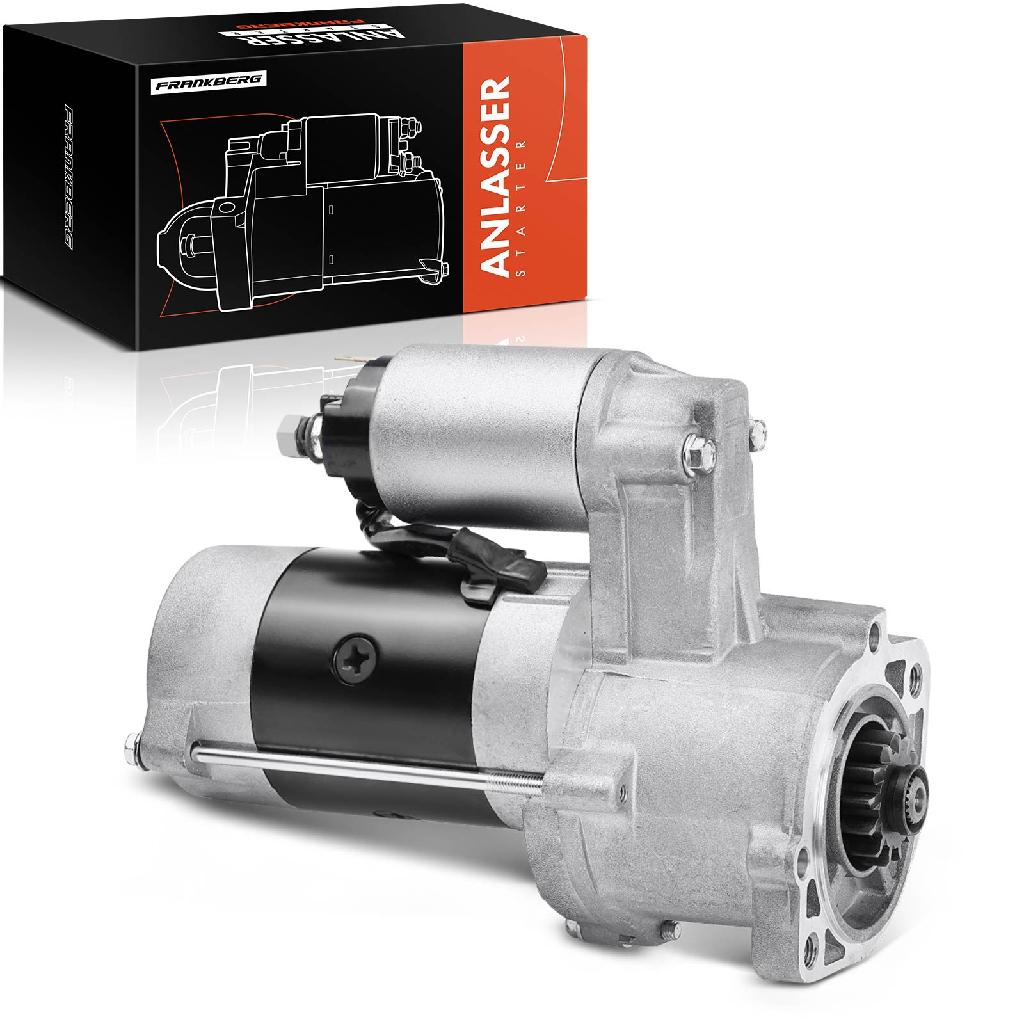 Frankberg 1x Anlasser Starter für Hyundai Galloper II H-1 Kasten Pritsche/Fahrgestell H-1/Starex Bus H100 Terracan KIA