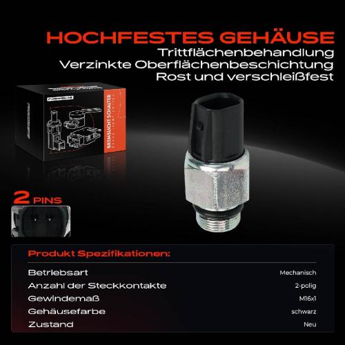 1x Bremslichtschalter für Ford Jaguar Volvo 1.4L-3.0L 2000-2015 Bild 1x Bremslichtschalter für Ford Jaguar Volvo 1.4L-3.0L 2000-2015