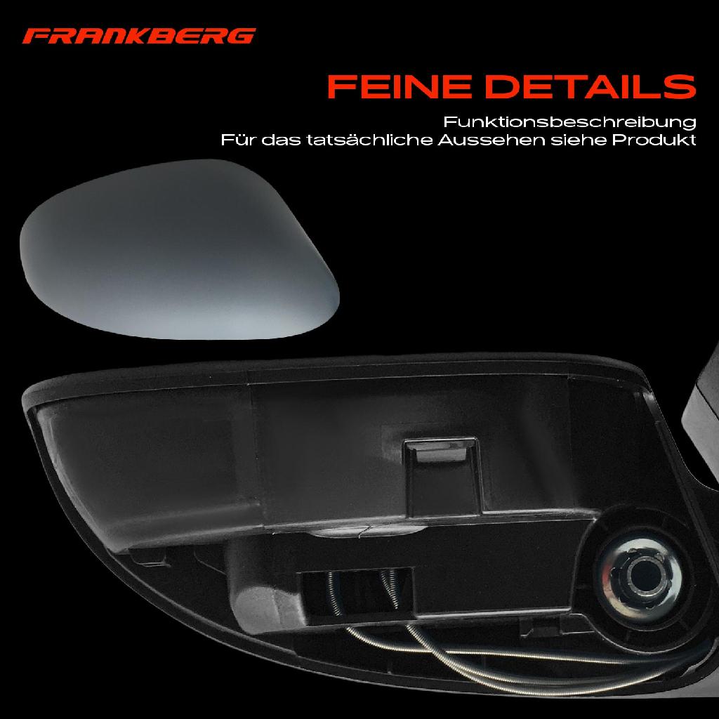 1x Außenspiegel Rechts für Lancia Ypsilon 843 1.2L 1.4L 2003-2011