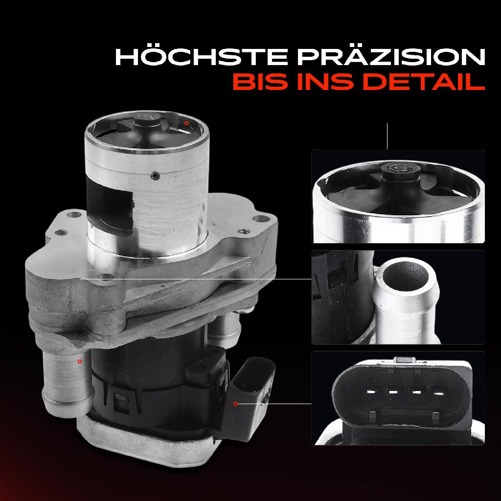 1x AGR-Ventil Abgasrückführungsventil für Mercedes-Benz Sprinter 3,5-T Bus Kasten Pritsche/Fahrgestell B906