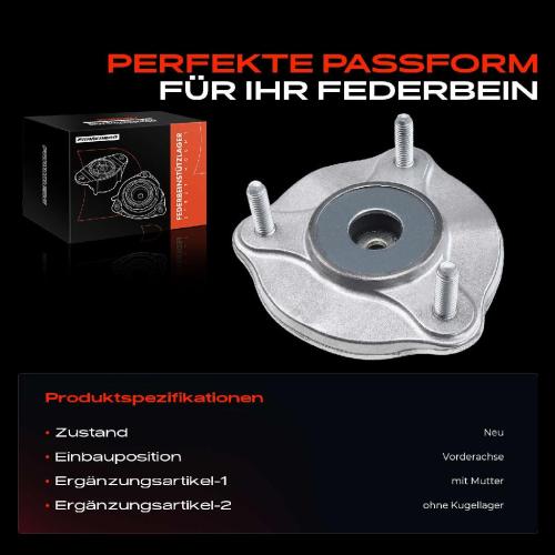 1x Domlager Federbeinstütz lager für Mercedes-Benz C-Klasse CLS E-Klasse Bild 1x Domlager Federbeinstütz lager für Mercedes-Benz C-Klasse CLS E-Klasse