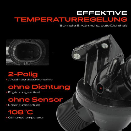 1x Thermostat Kühlmittel für BMW F20 F21 F30 F31 F32 F34 F36 F10 F11 X1 X3 X4 X5 Z4 Bild 1x Thermostat Kühlmittel für BMW F20 F21 F30 F31 F32 F34 F36 F10 F11 X1 X3 X4 X5 Z4