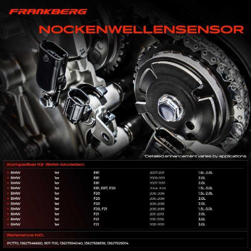 1x Nockenwellenposition Sensor für BMW E81 E87 F45 E90 F33 F10 Bild 1x Nockenwellenposition Sensor für BMW E81 E87 F45 E90 F33 F10