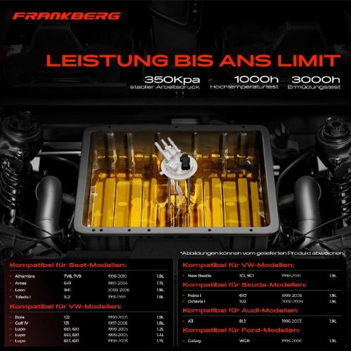 1x Kraftstoffpumpe für VW Bora Golf IV Lupo New Beetle Cabriolet Sharan Audi A3 Ford Galaxy Seat Skoda Bild 1x Kraftstoffpumpe für VW Bora Golf IV Lupo New Beetle Cabriolet Sharan Audi A3 Ford Galaxy Seat Skoda