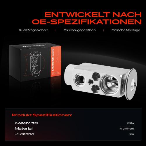 1x Expansionsventil Klimaanlage für Mercedes-Benz W168 W202 S202 W210 S210 Bild 1x Expansionsventil Klimaanlage für Mercedes-Benz W168 W202 S202 W210 S210