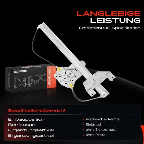 1x Fensterheber Vorne Rechts für Citroën Berlingo Kasten/MPV Bild 1x Fensterheber Vorne Rechts für Citroën Berlingo Kasten/MPV