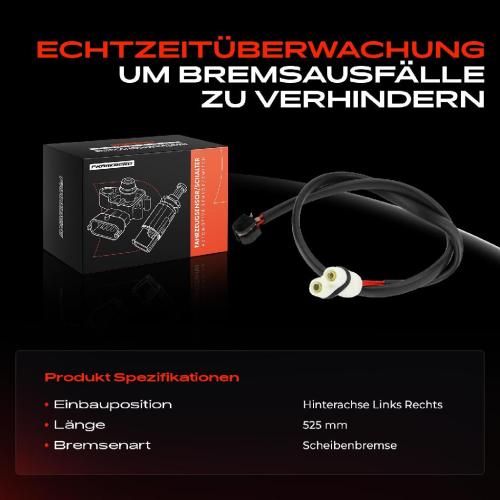 1x Warnkontakt Bremsbelagverschleiß Hinterachse für Porsche 928 4.7L 5.0L 1983-1991 Bild 1x Warnkontakt Bremsbelagverschleiß Hinterachse für Porsche 928 4.7L 5.0L 1983-1991