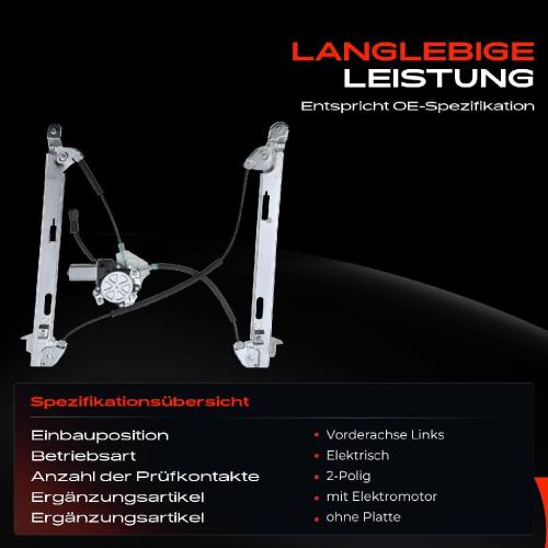 1x Fensterheber Vorne Links für Jeep Compass SUV Bild 1x Fensterheber Vorne Links für Jeep Compass SUV