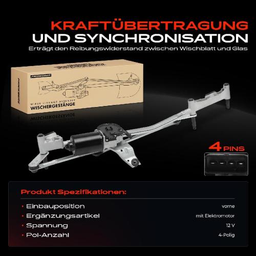 Frankberg 1x Wischerarm Scheibenwischer Vorne für Mercedes-Benz A-Klasse W176 Bild Frankberg 1x Wischerarm Scheibenwischer Vorne für Mercedes-Benz A-Klasse W176