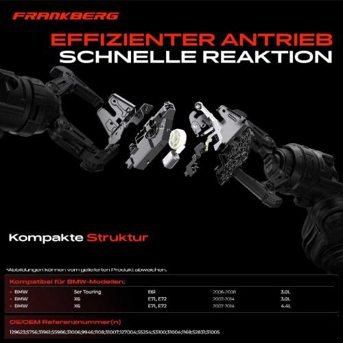 1x Türschloss Fahrzeugheckklappe für BMW X6 E71 E72 5er Touring E61 Bild 1x Türschloss Fahrzeugheckklappe für BMW X6 E71 E72 5er Touring E61