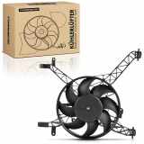 Frankberg 1x Motorkühller Einfachlüfter mit Kühlerlüfterrahmen Ford B-Max JK Fiesta 6 1.4L 1.6L