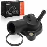 1x Kühlmittelflansch Wasserauslass für VW Polo T-ROC Tiguan Allspace Seat Ibiza V