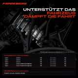 2x Fahrwerksfeder Hinterachse für Opel Corsa E X15 Corsa E Kasten/Schrägheck Bj ab 2014