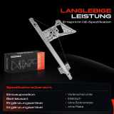 1x Fensterheber Vorne Links für Mercedes-Benz Sprinter 906 VW Crafter