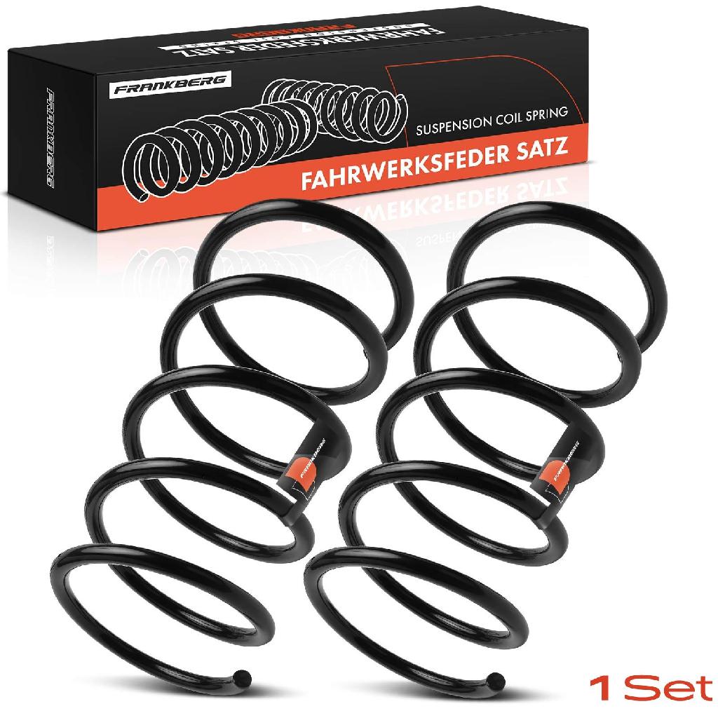 Frankberg 2x Fahrwerksfeder Vorderachse für Hyundai Matrix FC 1.6L 2001-2010