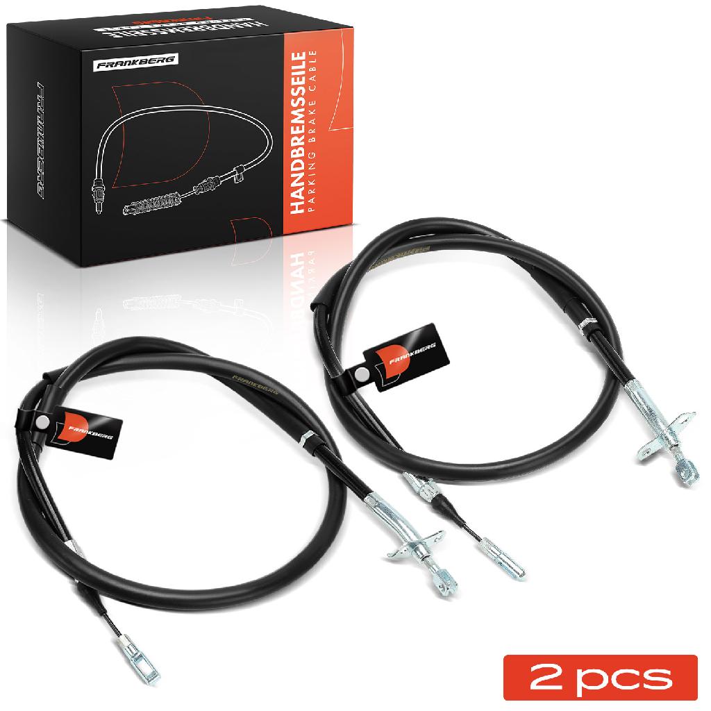 2x Seilzug Feststellbremse Hinterachse beidseitig für VW LT 2DA Mercedes-Benz B901 B904 B667