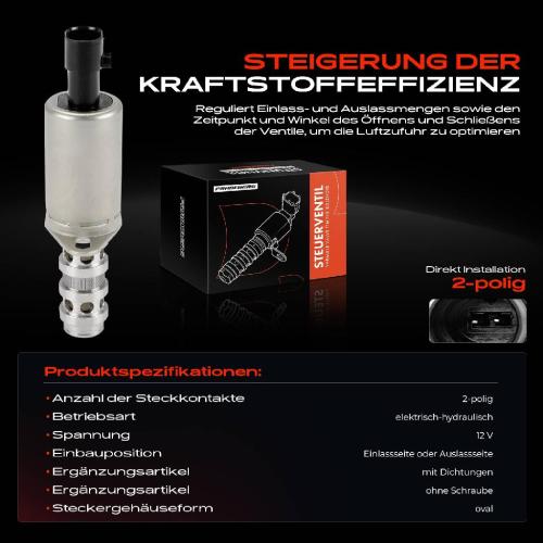 1x Steuerventil Nockenwellenverstellung für Alfa Romeo Mito Fiat 500 Lancia Musa Bild 1x Steuerventil Nockenwellenverstellung für Alfa Romeo Mito Fiat 500 Lancia Musa