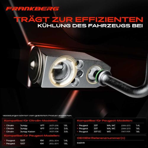 1x Expansionsventil Klimaanlage für Citroën Berlingo C2 Peugeot 207 Expert Partner Bild 1x Expansionsventil Klimaanlage für Citroën Berlingo C2 Peugeot 207 Expert Partner