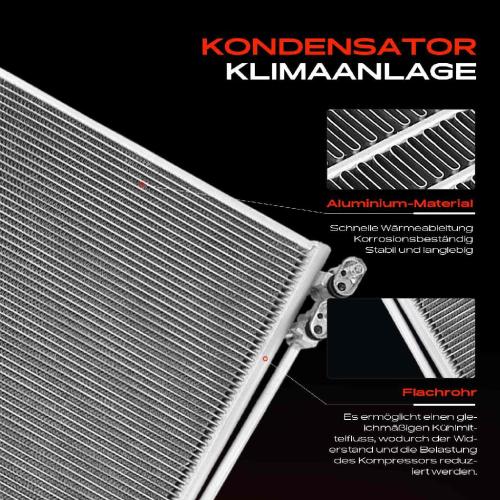 Frankberg 1x Kondensator Klimaanlage für BMW 5er Gran Turismo Touring F10 F07 F11 6 Gran Coupe F06 6er Cabriolet F12 F13 Bild Frankberg 1x Kondensator Klimaanlage für BMW 5er Gran Turismo Touring F10 F07 F11 6 Gran Coupe F06 6er Cabriolet F12 F13